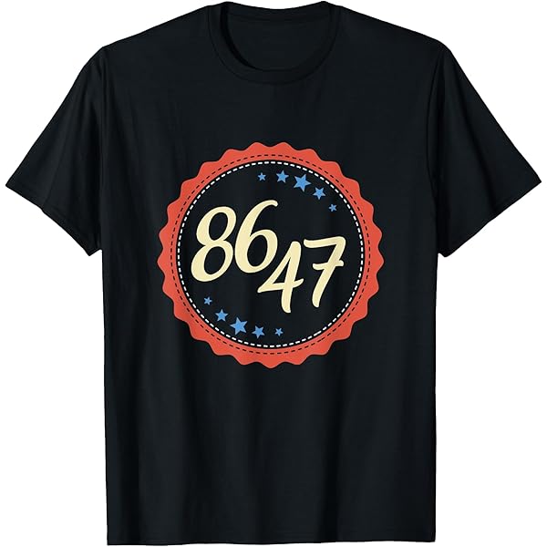 Amazon.com: 8647 Anti Trump 86 47 Retro Impeach 47 Anti