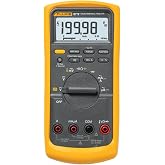 Fluke 87V Industrial Digital Multimeter, for Advanced Troubleshooting, Measures 1000 V AC/DC, Peak Min/Max, Low Pass Filter, Includes TL75 Test Leads, AC175 Alligator Clips, 80BK Temp Probe
