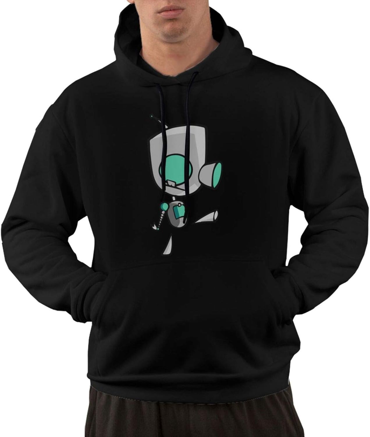 LWJKI Casual Invader Zim Gir Sweaters for Mans White Amazon.ca Clothing & Accessories