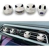 GENANY 3D Resin Horror Movie Killer Character Car Air Freshener Vent Clips, Spooky Car Freshener, Horror Air Freshener, Gothic Gifts for Women and Men, Cool Christmas Gifts For Horror Fans