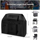 Senders Barbecue Cover Heavy Duty 210D Oxford 145x61x117cm view 2