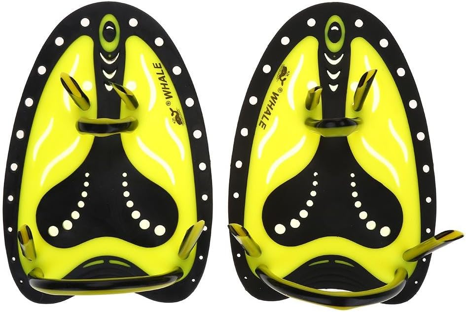 Zyyini Swim Paddle Professional Swim Training Power Plus Paddles Flat