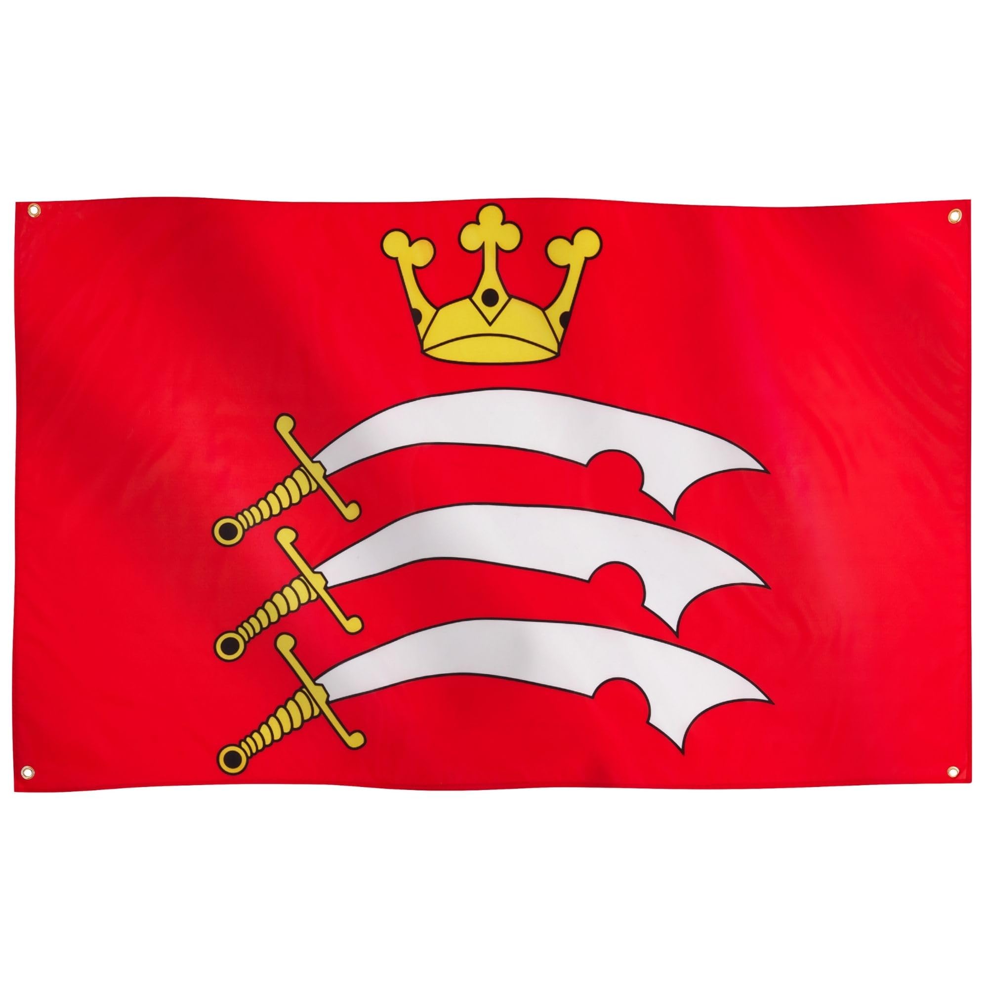 Runesol Middlesex Flag, 91x152cm, 3ft x 5ft, 4 Grommets, Eyelet In Every Corner, Middlesex Day, British Regional Flag, Premium Flags, Inside, Outside, Banner, Vivid Colours — image 1