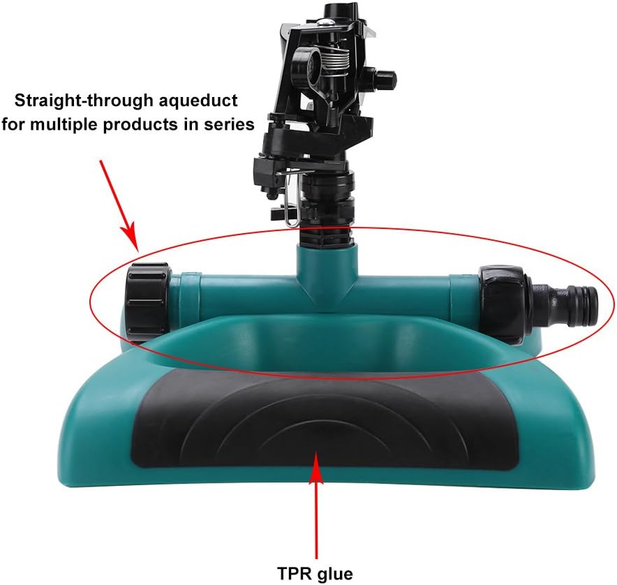 Aspersores giratorio de 360 grados Ajustable 360 ° totalmente giratorio