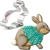 LILIAO 3.8" Rabbit Cookie Cutter, Stainless Steel