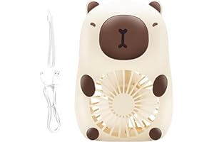 Animal Fan - Cartoon Handheld Fan with USB Charging and 3-Speed Control | Cute Personal Cooling Device for Kids Girls Boys St