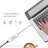 TP-Link UE330 USB 3.0 to Ethernet Adapter 3-Port Gigabit LAN Plug & Play view 6