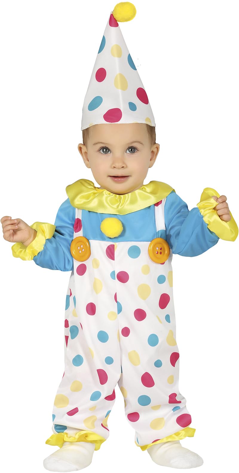 FIESTAS GUIRCA Baby's Polka Dot Clown Costume