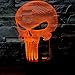 3D Punisher Skull Lighting by Playtime 123 is a Great Nightlight with a Soft Glow for Kids. These Lights Make Beautiful Gifts and Amazing Desk Lamps for Dad. Start enjoying your own 3d Light Today!