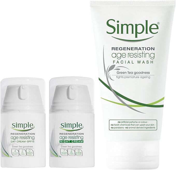 simple regeneration age resisting night cream