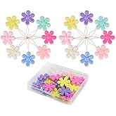 DS. DISTINCTIVE STYLE Needle Threaders Hand Sewing Kit 20 Pieces Sewing Needle Threaders for Cross Stitch Embroidery (Flower)