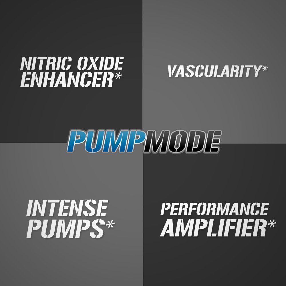 Evlution Nutrition Pump Mode Nitric Oxide Booster to Support Intense Pumps, Performance and Vascularity, 30 Servings (Unflavored): Health & Personal Care