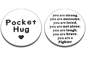 XPENMULBOJA Get Well Soon Gifts Token for Women Men Pocket Hug Cancer Gifts for Recovery Sobriety Gifts Depression Surgery Suicide Addiction Alcoholics Chemo Gifts for Women for Cancer Survivor Warrior Fighter