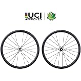 YOELEO チューブラー カーボンホイール ディスクブレーキ専用（制動軌道無）(PRO) 採用DT Swiss 240s/350 ストレートプル SHIMANO(シマノ)/SRAM(スラム)XDR/CAMPAGNOLO(カンパニョーロ)用 Sapim スポーク(CX-RAY)用 前後セット