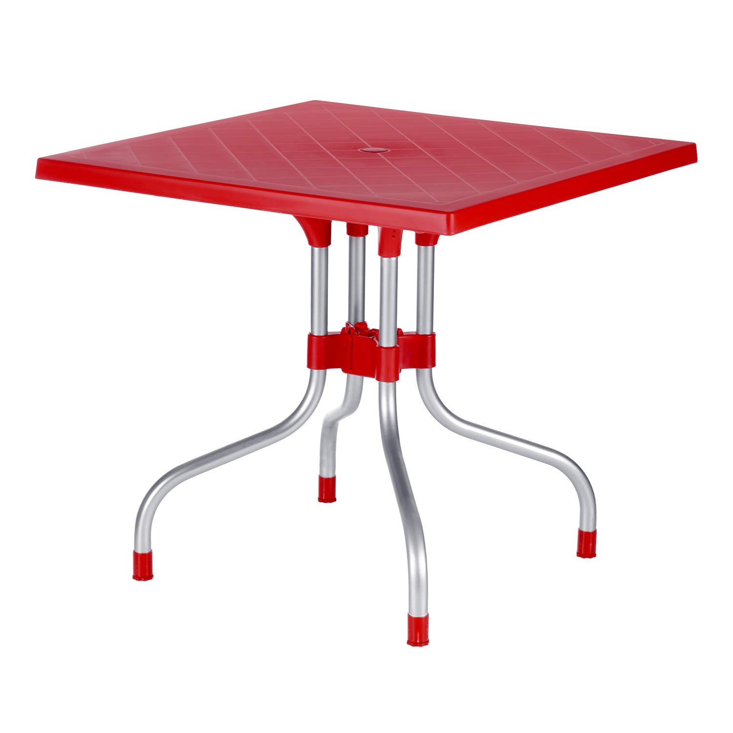 Supreme Olive Plastic Dinning Table (Coke Red) Amazon.in Home & Kitchen