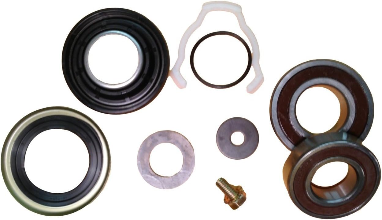 Big Bearing WK-01 Maytag Neptune Washer Front Loader (2) Bearing, Seal and Washer Kit, Used Primarily on Front Load Washers, Metal/Rubber