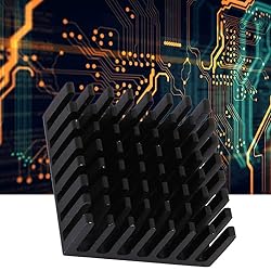 Alvinlite 10Pcs Heatsink 25x25 x10mm |0.9x0.9x0.4