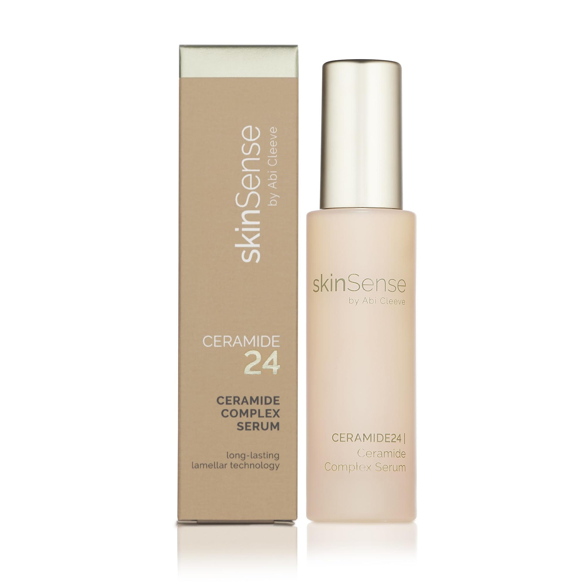SkinSense Ceramide24 Ceramide ComplexSerum 30ml, Serum for Skin Barrier Repair, Ceramides, Skin Firming Moisturiser, Anti-Ageing Mature Skin Cream