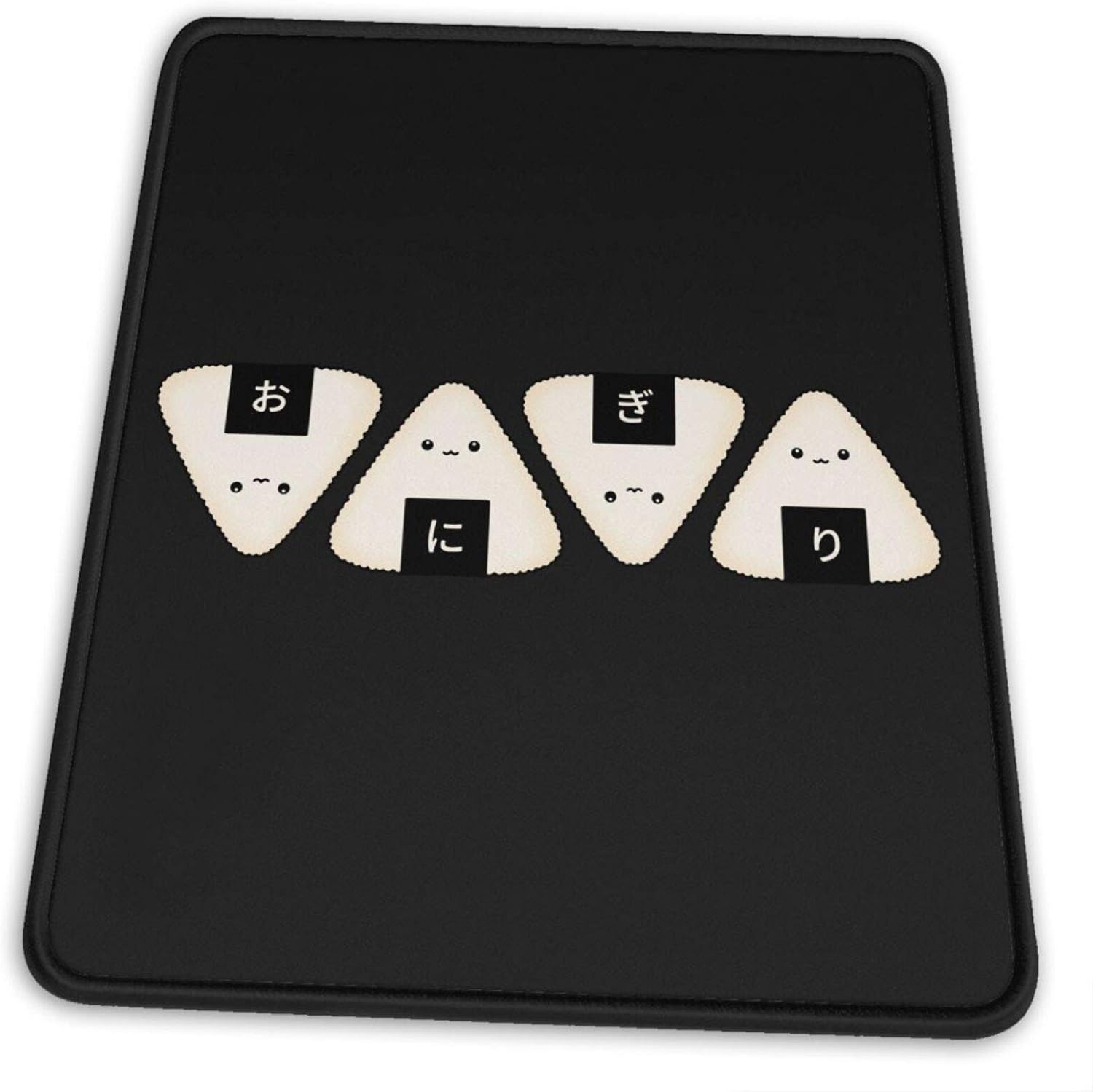 Cute Onigiri Japanese Food Design Pullover Hoodie Electronic Sports Office Gaming Learning Rubber Non-Slip Mouse Pad Mouse Pad Mouse Mat for Computer Desk Laptop Office Non-Slip Rubber