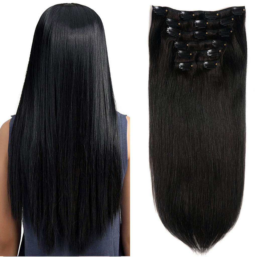 Washing clip in human hair extensions Clearance