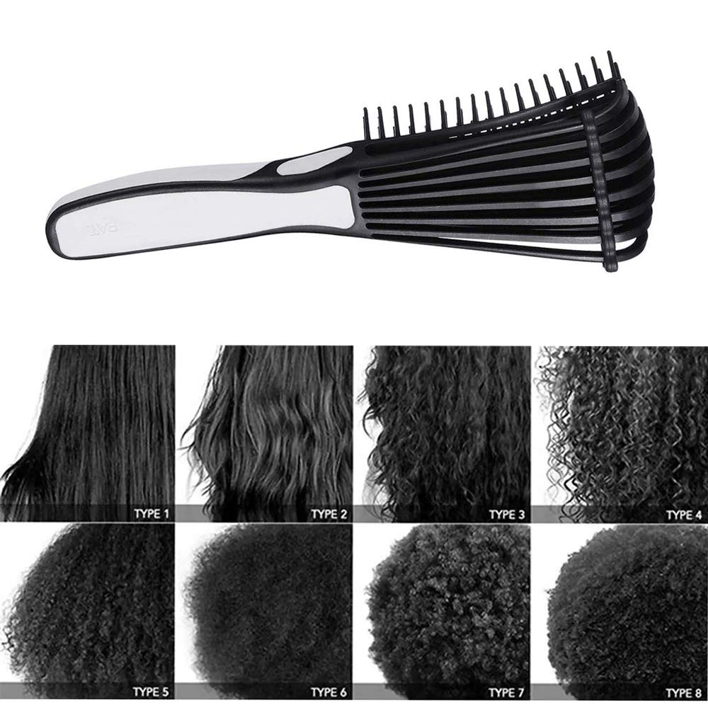 Amazon Com Detangling Brush For Curly Hair Black Detangler Hair
