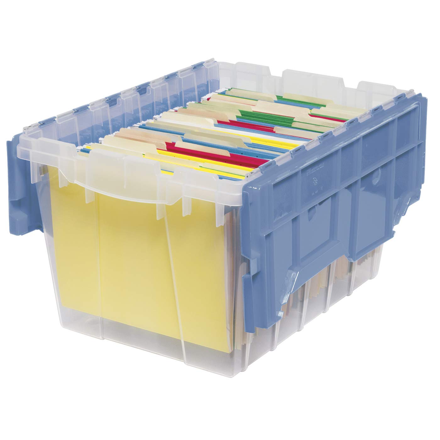 AkroMils 66486 FILEB 12Gallon Plastic Storage Hanging File Box with