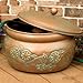 CobraCo Bird Motif Copper Finish Hose Holder with Lid HHEBR