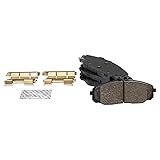 TRQ Front Brake Pads Ceramic Compatible with