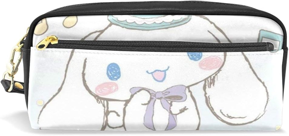 Amazon シナモロール 白い 子イヌ ペンケース 筆箱 文房具 レディース メンズ ペンポーチ 小物入れ 可愛いグッズ 人気 シナモン 大きな耳 トラベルポーチ 旅行ポーチ コスメポーチ 化粧ポーチ メイクポーチ プレゼントにも最適 ペンケース 文房具 オフィス用品