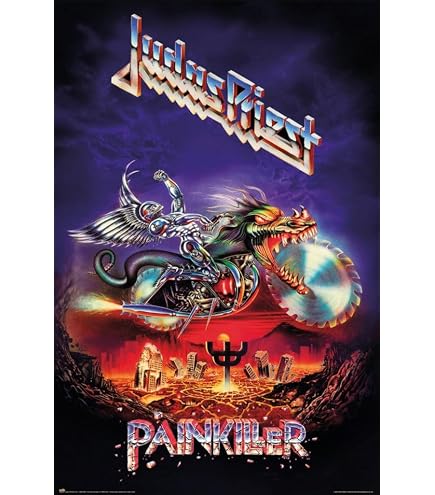 Amazon.com: Judas Priest - Music Poster (Screaming For Vengeance
