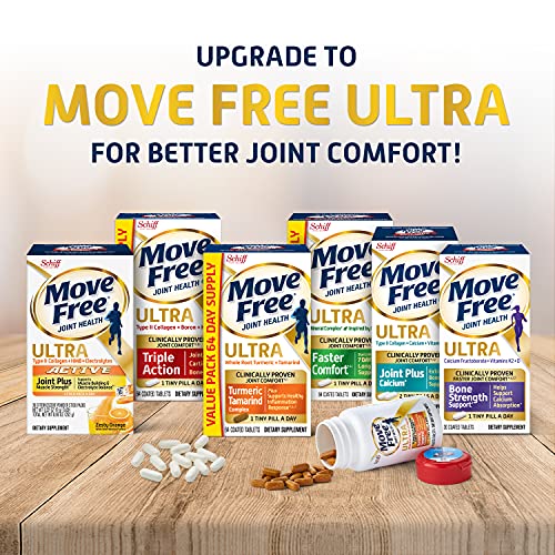 Move Free Advanced Glucosamine Chondroitin MSM + Vitamin D3 Joint