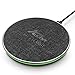 Wireless Charger,Ausher 10W Fast Wireless Charger for Samsung Galaxy S9/S9 Plus/S8/Note 8/5/S7,7.5W Wireless Charging Pad for IPhone X 8/8 Plus, 5W Standard Wireless Charge for All Qi Enabled Phones