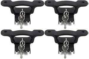 Boxlink Truck Bed Tie Downs Anchor Cleats Compatible with 2015-2022 F150 F250 F350 Raptor Replace #FL3Z99000A64-B, Pack of 4