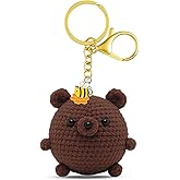 Cute Crochet Kawaii Keychains-Key Chains Women Cute-Keychain Bag Purse Charms Accessories for Handbags