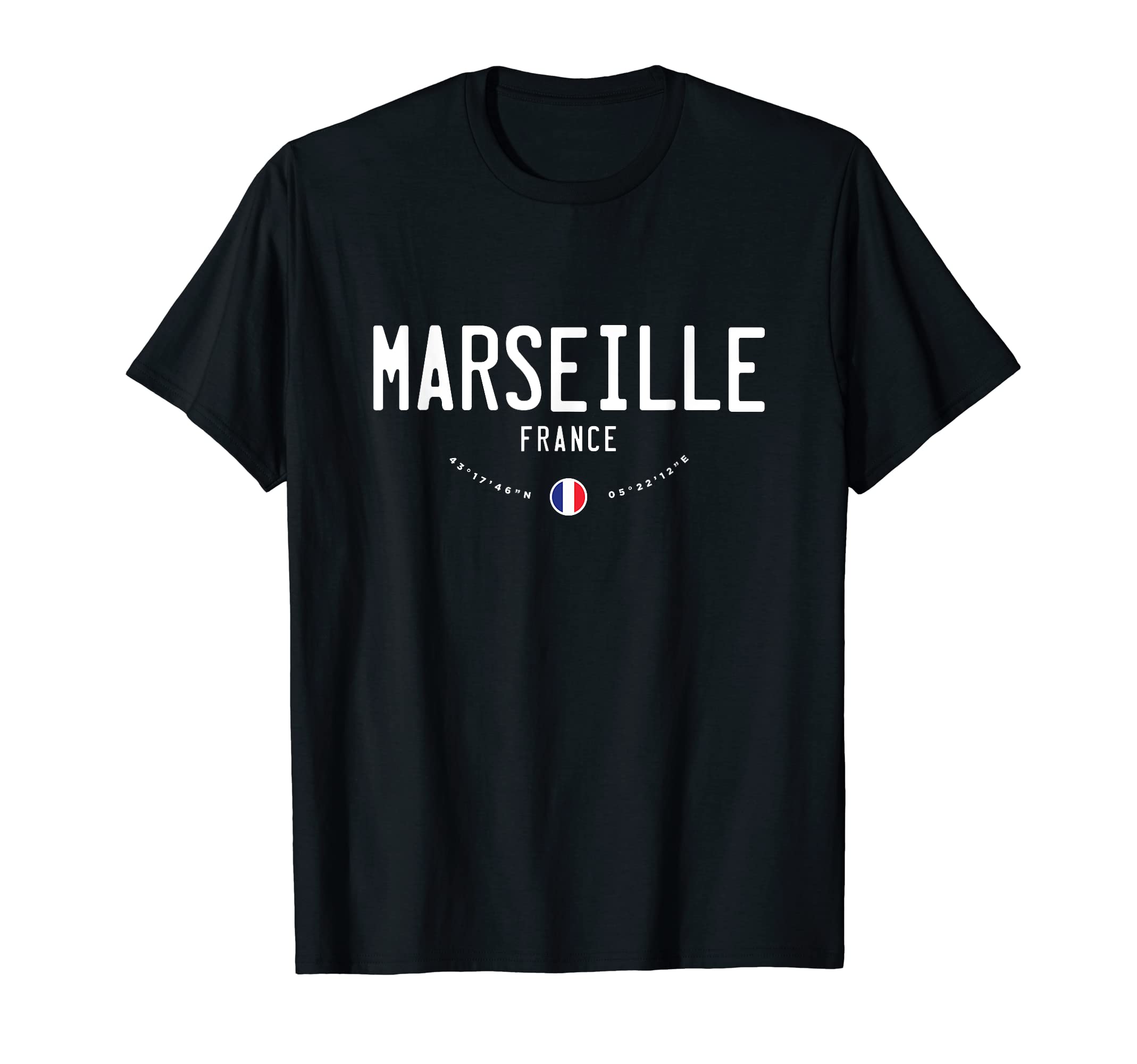 Marseille France Flag T-Shirt