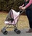 Pet Gear Travel Lite Pet Stroller for Cats and Dogs up to 15-pounds, Pink