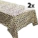 Blue Orchards Leopard Table Covers (Pack of 2) - 54