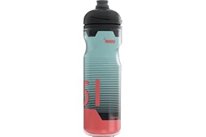 SIGG - Soft Bike Water Bottle - Pulsar Therm Frost - Insulated - Squeezable - Dishwasher Safe - Lightweight - Leakproof - BPA Free - Sports Bottle with SureSnap® Valve - Pink - Aqua - 22 Oz