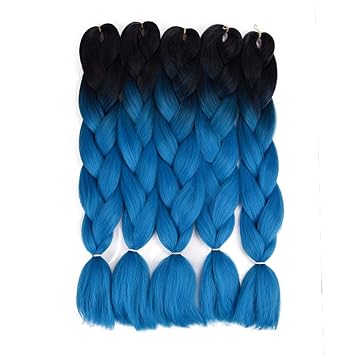 Amazon Com Besteffie 24inch Ombre Kanekalon Synthetic Crochet