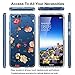 Huawei Honor 7X Case, Mate SE Case, LEEGU Scratch Resistant Floral Printed Clear Design Hard Plastic and TPU Gel Bumper Protective Cover Slim Case for Huawei Honor 7X/Mate SE - Rose Flower