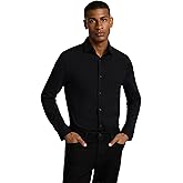 EXPRESS Men’s Modern Tech 1MX Dress Shirt – Slim Fit Stretch Fabric with Moisture-Wicking and Wrinkle-Resistant Performance
