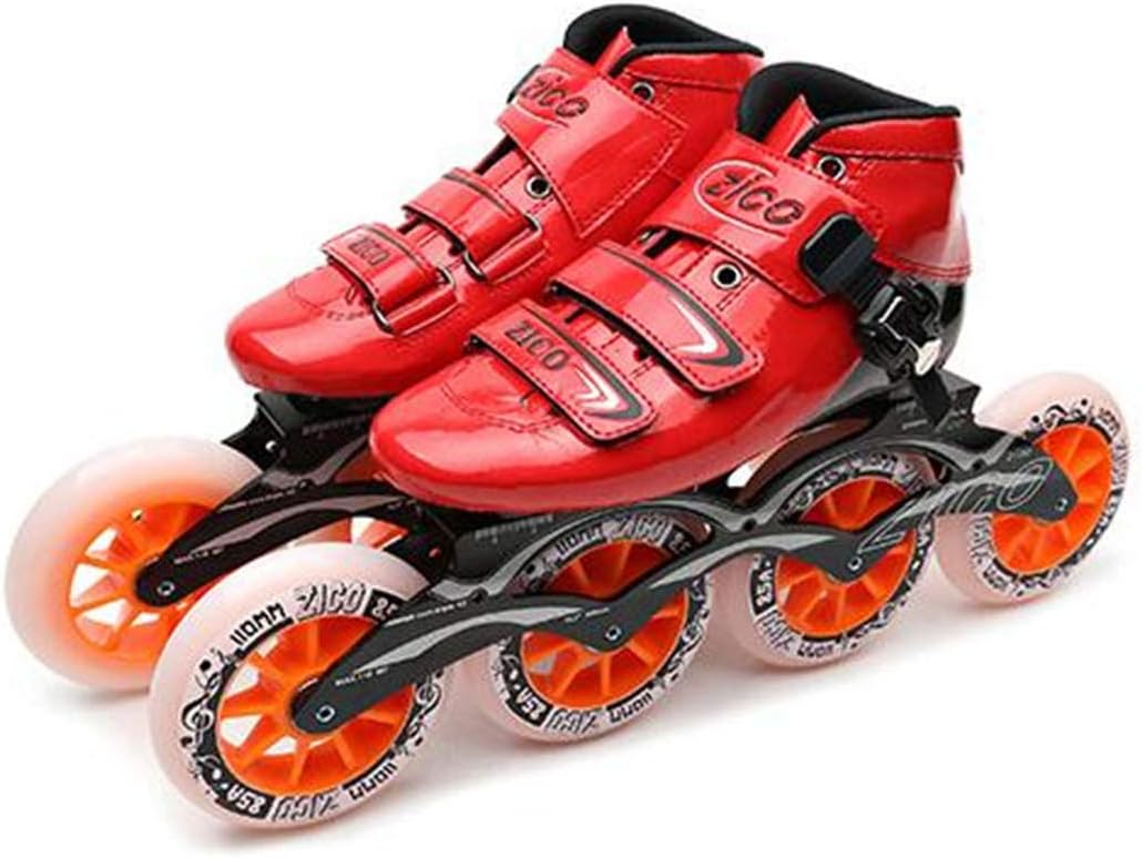 TTYY Patins à roulettes alignés de Vitesse Patins à Roues alignées Professionnels à 4 Roues TTYY Patins à roulettes alignés de Vitesse Patins à Roues alignées Professionnels à 4 Roues