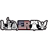 Conservative Liberty Window Decal or Bumper Sticker | 2nd Amendment NRA Truck Decal Sticker | Don't Tread on me Sticker Car D