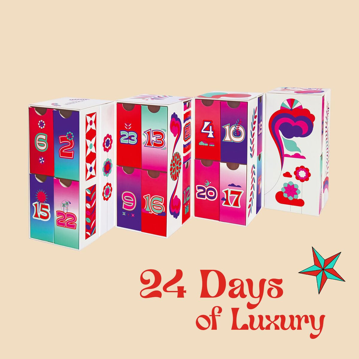 L'Occitane 24 Days Of Beauty Premium Holiday Advent Calendar: Gift the Best of what L'Occitane has to Offer your Skin, Body, Hair, Hands and More