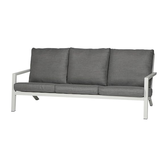 Amazon.de: Siena Garden C31019 Belia Sofa, Weiß, 94 x 205 x 79 cm