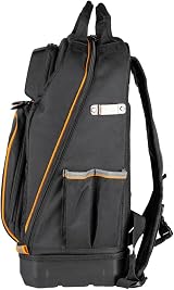 KLEIN TOOLS Tradesman Pro Extra Large 40-Pocket Electrician Tool Backpack view 7