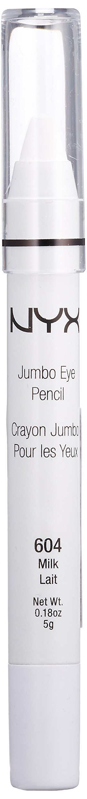 NYX PROFESSIONAL MAKEUP Jumbo Eye Pencil, Milk, 0.18 Ounce