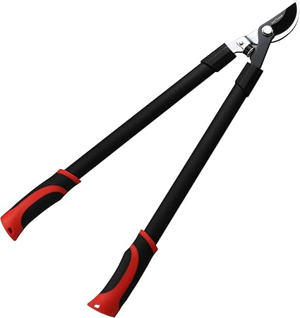 Flora Guard 26 Inch Bypass Loppers Heavy Duty Branch Lopper Pruner Bypass Loppers And Tree Trimmer With 1 25 Inch Cutting Capacity Amazon Co Uk Garden Outdoors