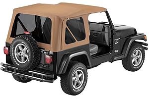 Bestop® 51180-37 Spice Replace-a-Top Soft Top Tinted Windows-No door skins included-No frame hardware included- 1997-2002 Jeep Wrangler