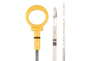 3MIRRORS Engine Oil Dipstick 04666139AA 917-320 Compatible with Chrysler 2007-2010 Town & Country 2006-2008 Pacifica 3.3L 3.8L 2006-2010 Grand Caravan Stainless Steel Dipstick